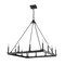 Z-Lite Barclay 12 Light Chandelier, Matte Black 482S-12MB - alternate 4